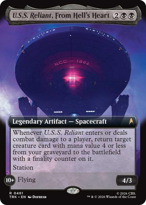Image for U.S.S. Reliant, From Hell's Heart (Extended Art) (461) (TRK) - Magic: The Gathering