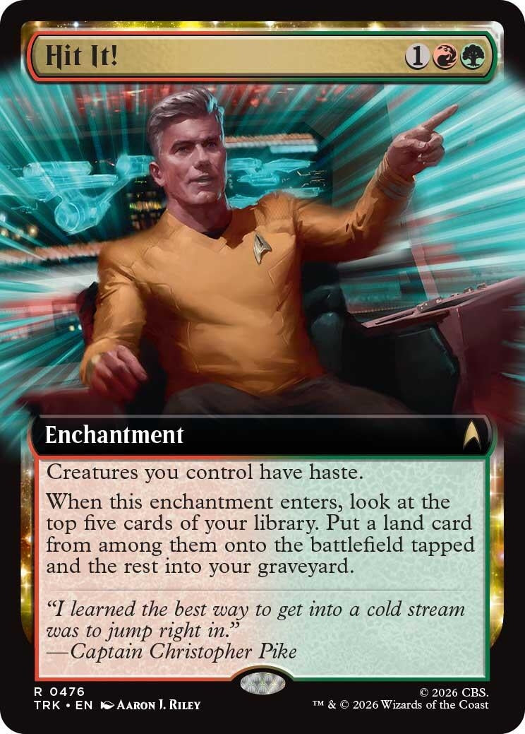 Image for Hit It! (Extended Art) (476) (TRK) - Magic: The Gathering