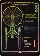 Image for U.S.S. Enterprise-A, Free Spirit (Showcase) (550) (TRK) - Magic: The Gathering