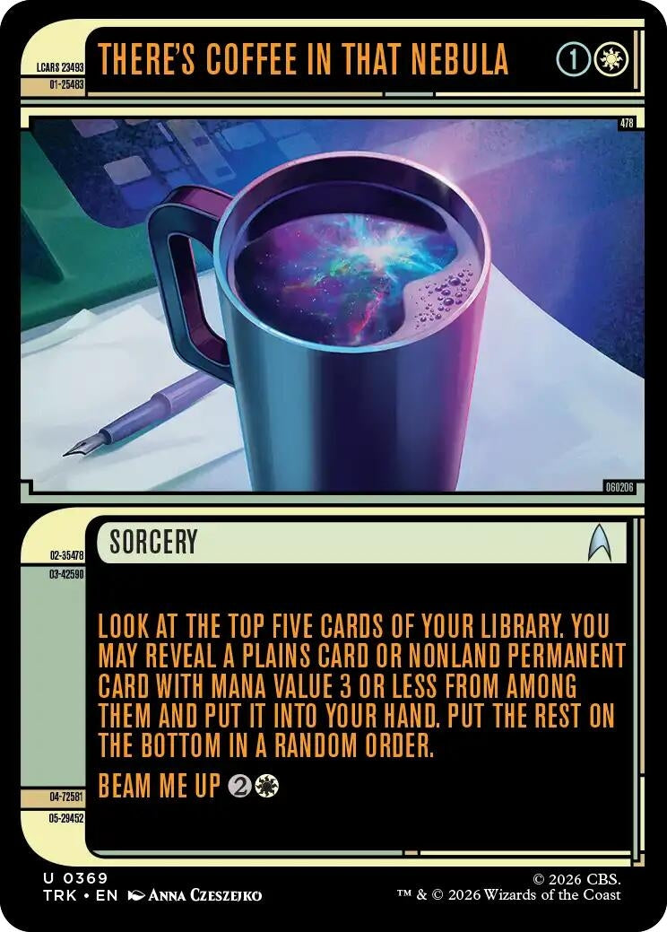 Image for There's Coffee in that Nebula (Showcase) (369) (TRK) - Magic: The Gathering