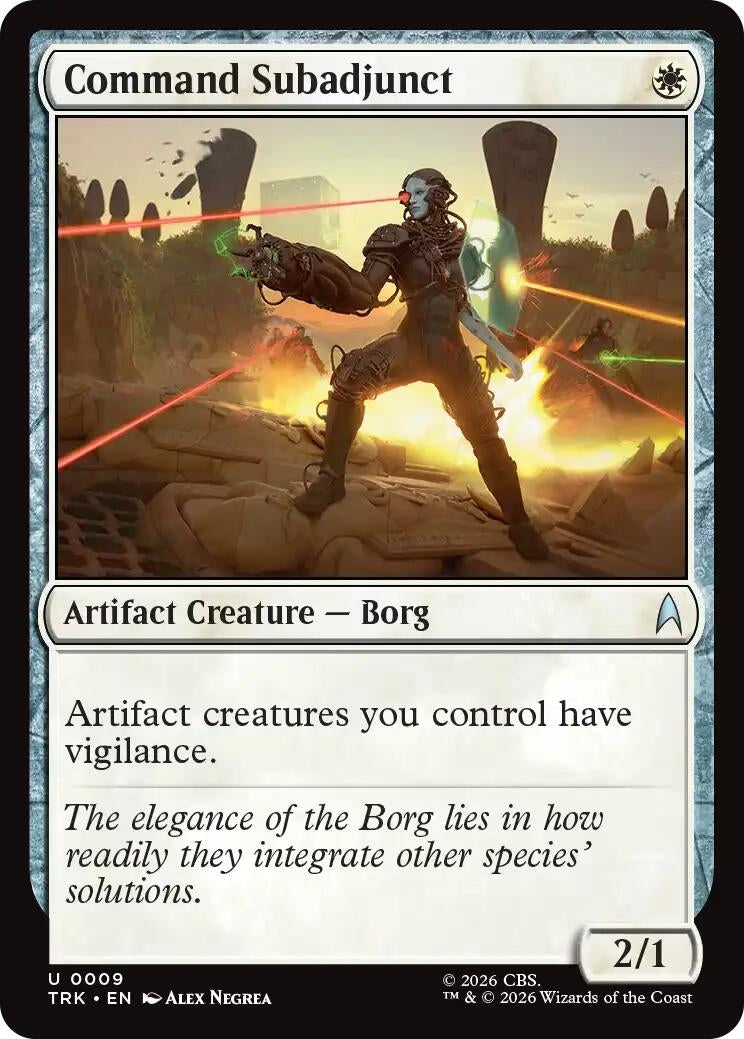 Image for Command Subadjunct (9) (TRK) - Magic: The Gathering