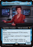 Image for Subcommander T'Pol (Extended Art) (453) (TRK) - Magic: The Gathering