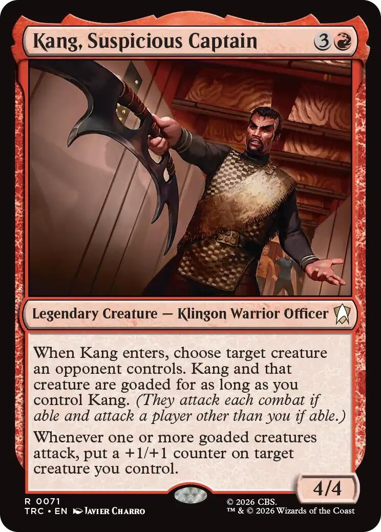 Image for Kang, Suspicious Captain (TRC) - Magic: The Gathering