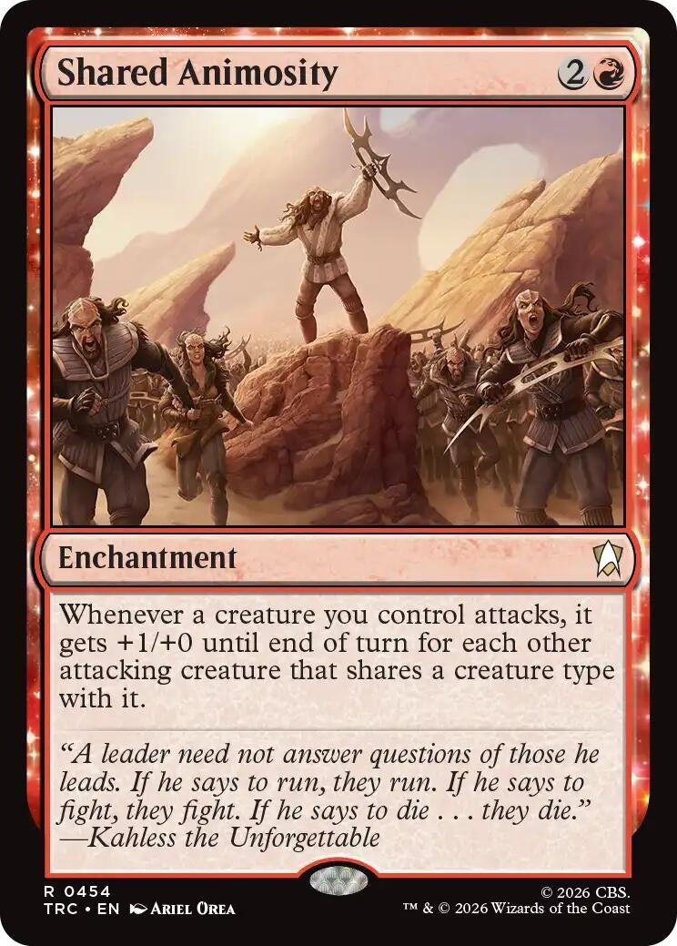 Image for Shared Animosity (TRC) - Magic: The Gathering