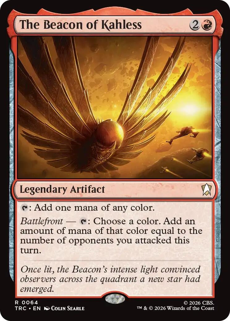 Image for The Beacon of Kahless (Surge Foil) (TRC) - Magic: The Gathering