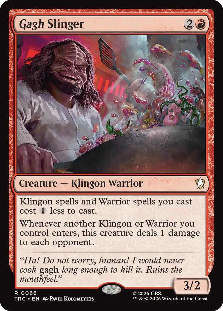 Image for Gagh Slinger (Surge Foil) (TRC) - Magic: The Gathering
