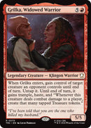 Image for Grilka, Widowed Warrior (Surge Foil) (TRC) - Magic: The Gathering