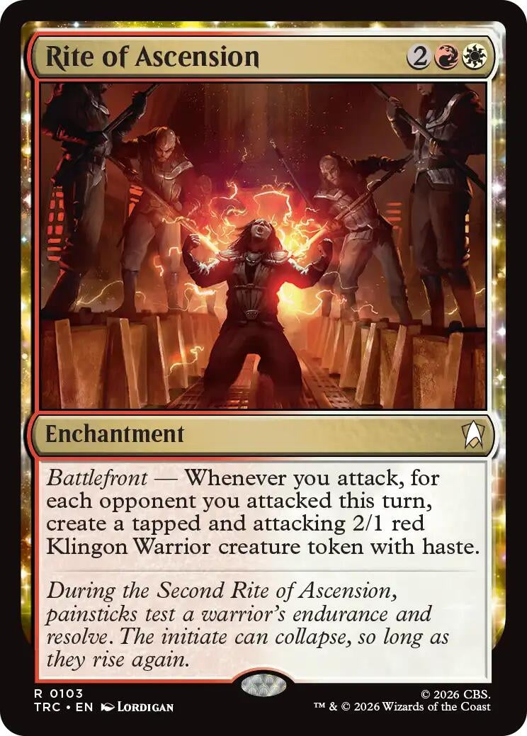 Image for Rite of Ascension (Surge Foil) (TRC) - Magic: The Gathering