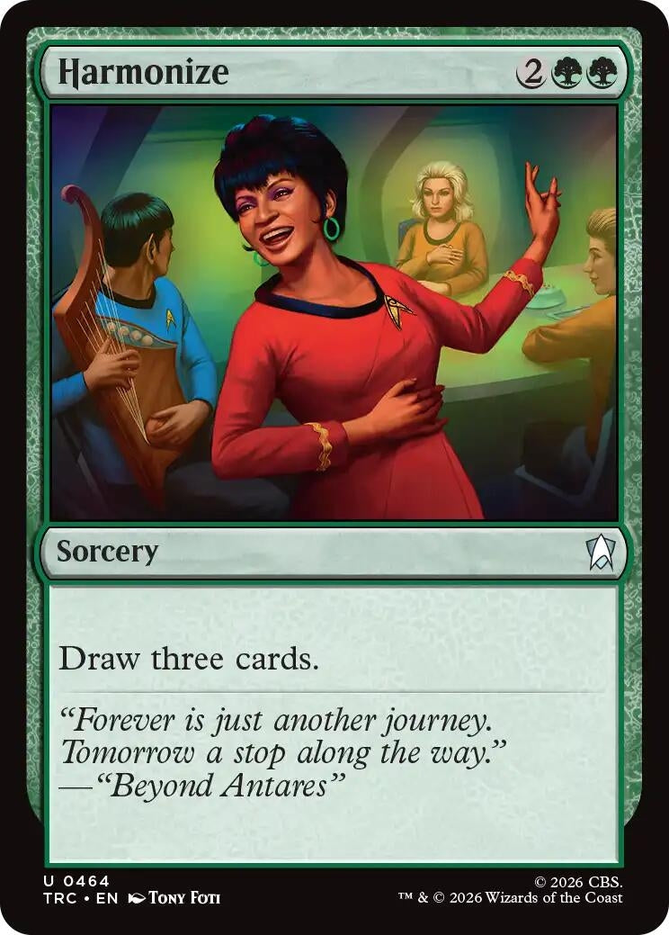 Image for Harmonize (Surge Foil) (464) (TRC) - Magic: The Gathering
