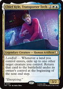 Image for Chief Kyle, Transporter Tech (Surge Foil) (87) (TRC) - Magic: The Gathering