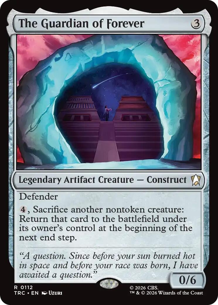 Image for The Guardian of Forever (Surge Foil) (112) (TRC) - Magic: The Gathering