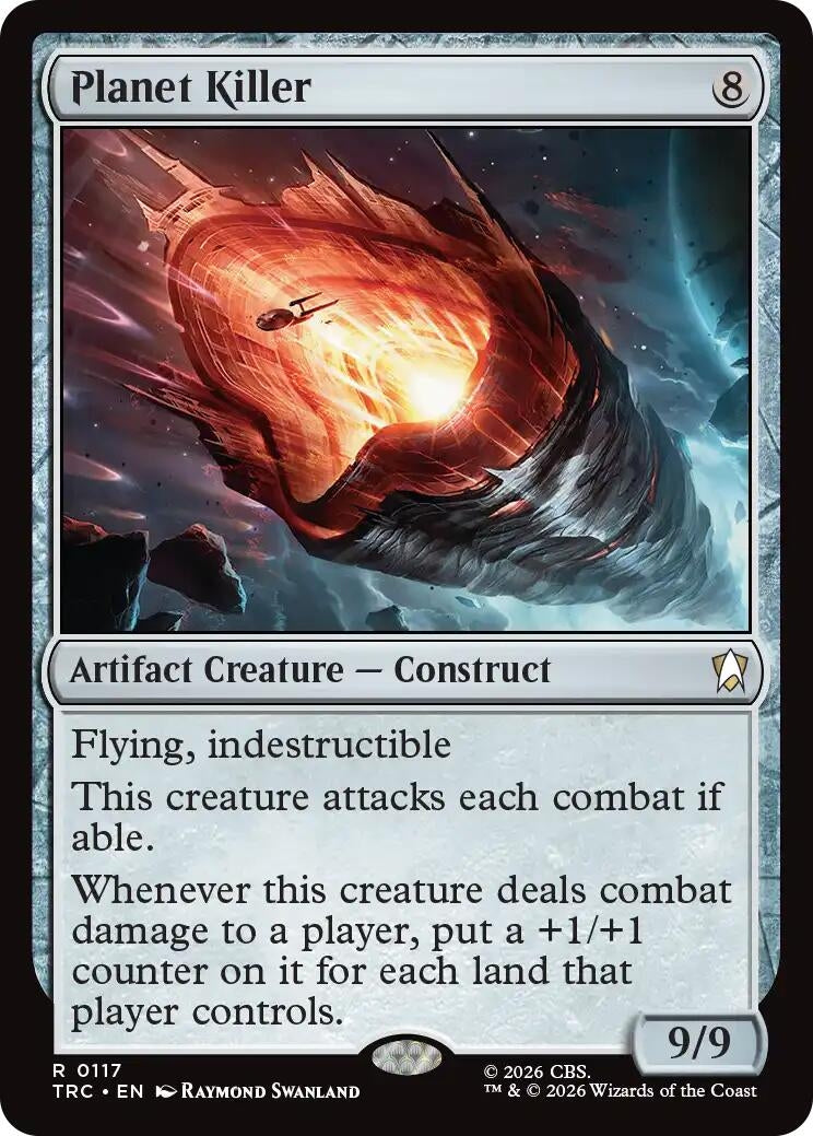 Image for Planet Killer (Surge Foil) (117) (TRC) - Magic: The Gathering