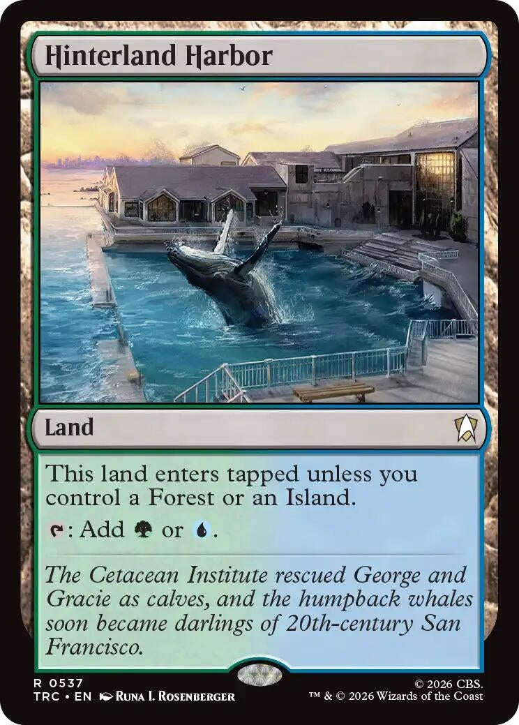 Image for Hinterland Harbor (537) (TRC) - Magic: The Gathering