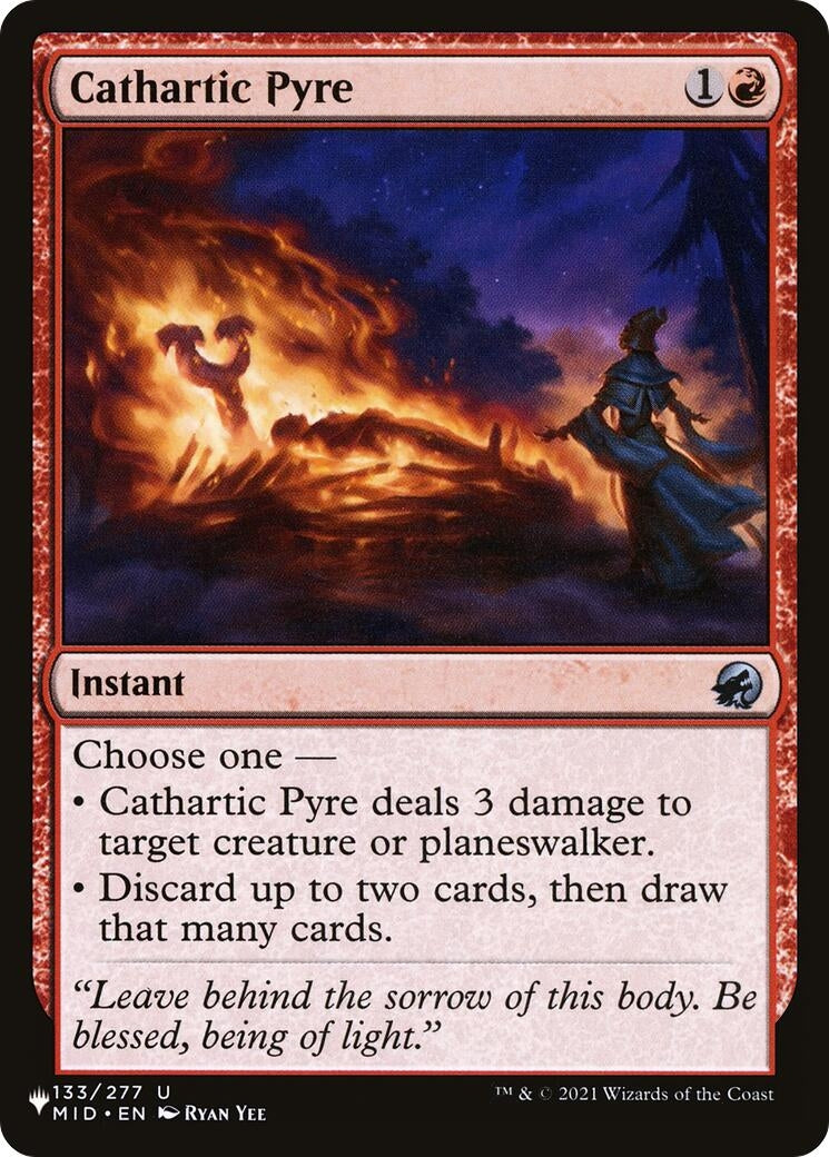 Image for Cathartic Pyre (LIST) - Magic: The Gathering