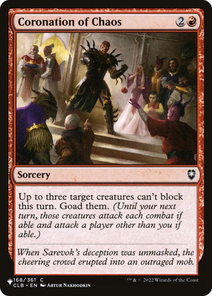 Image for Coronation of Chaos (LIST) - Magic: The Gathering