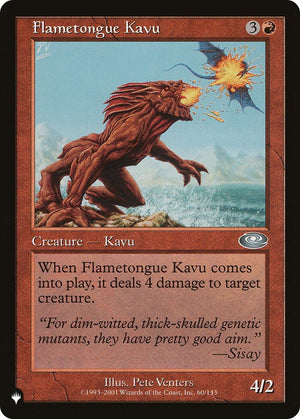 Image for Flametongue Kavu (PLS) (LIST) - Magic: The Gathering