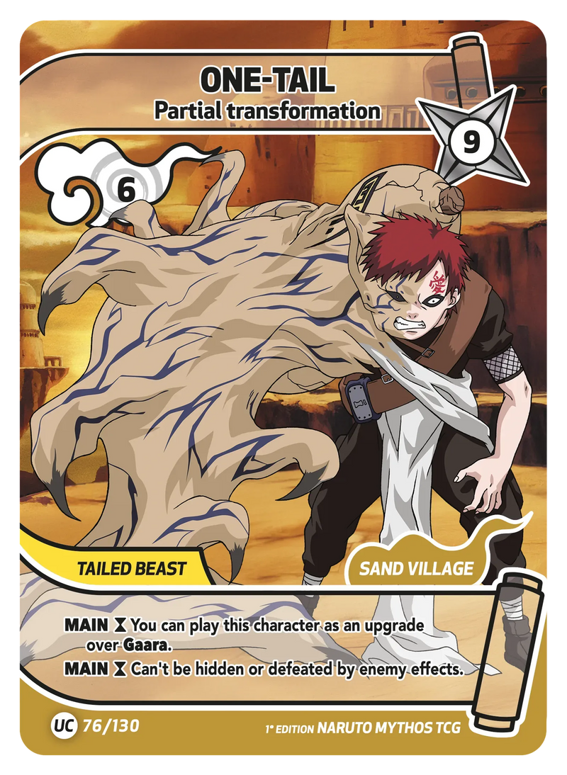 Image for One-Tail — Partial transformation (076/130) (KSH) - Naruto Mythos TCG