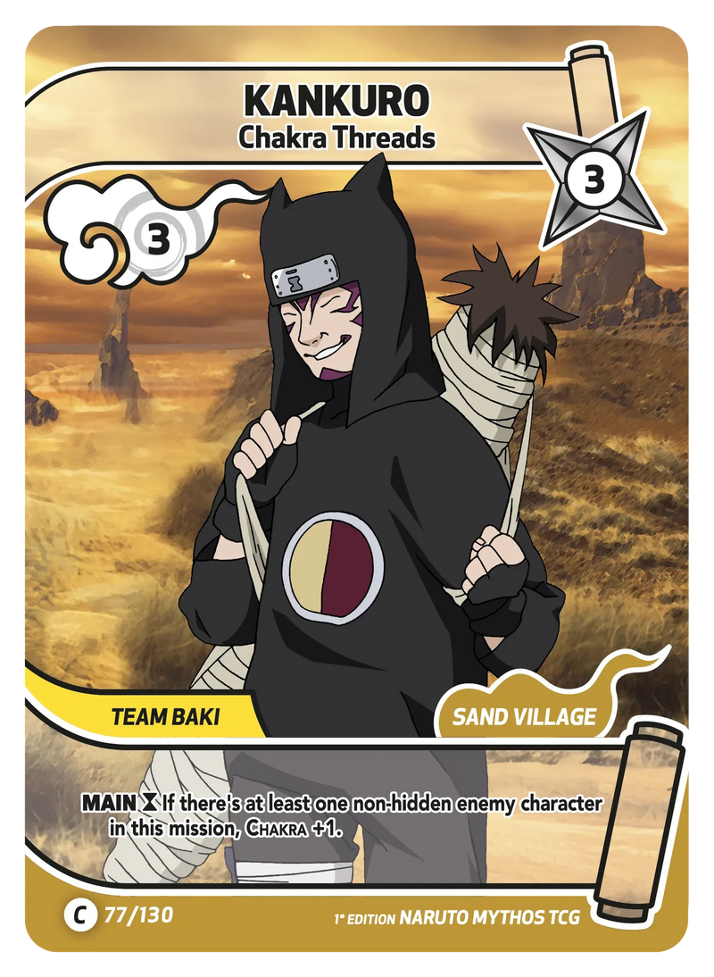Image for Kankuro — Chakra Threads (077/130) (KSH) - Naruto Mythos TCG