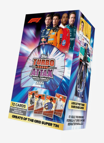 Topps Turbo Attax Formula 1 2026 - Super Tin