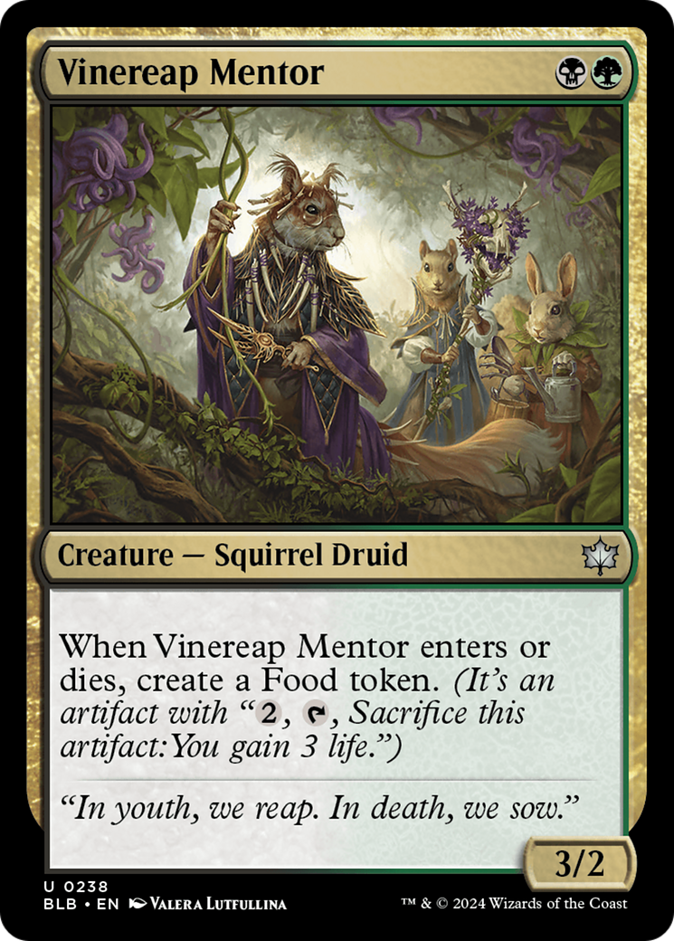 Vinereap Mentor [Bloomburrow]