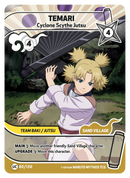 Image for Temari — Cyclone Scythe Jutsu (080/130) (KSH) - Naruto Mythos TCG