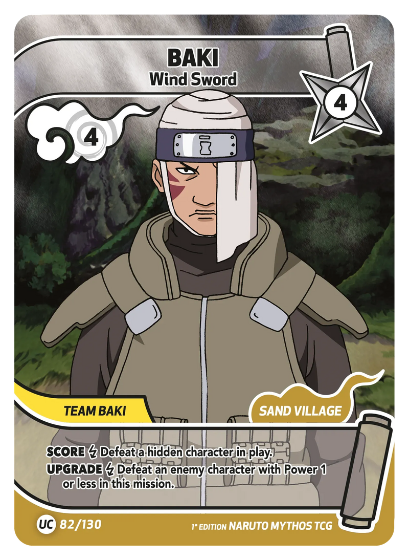 Image for Baki — Wind Sword (082/130) (KSH) - Naruto Mythos TCG