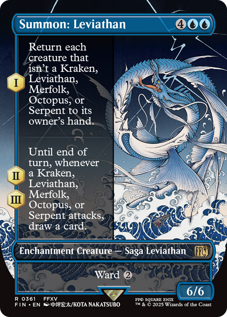 Summon: Leviathan (Borderless) [FINAL FANTASY]