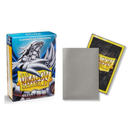 Arcane Tinmen Dragon Shield 60 Japanese Size Card Sleeves - Matte Silver