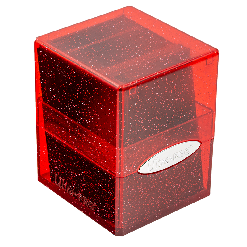 Ultra PRO: Satin Cube - Glitter Red