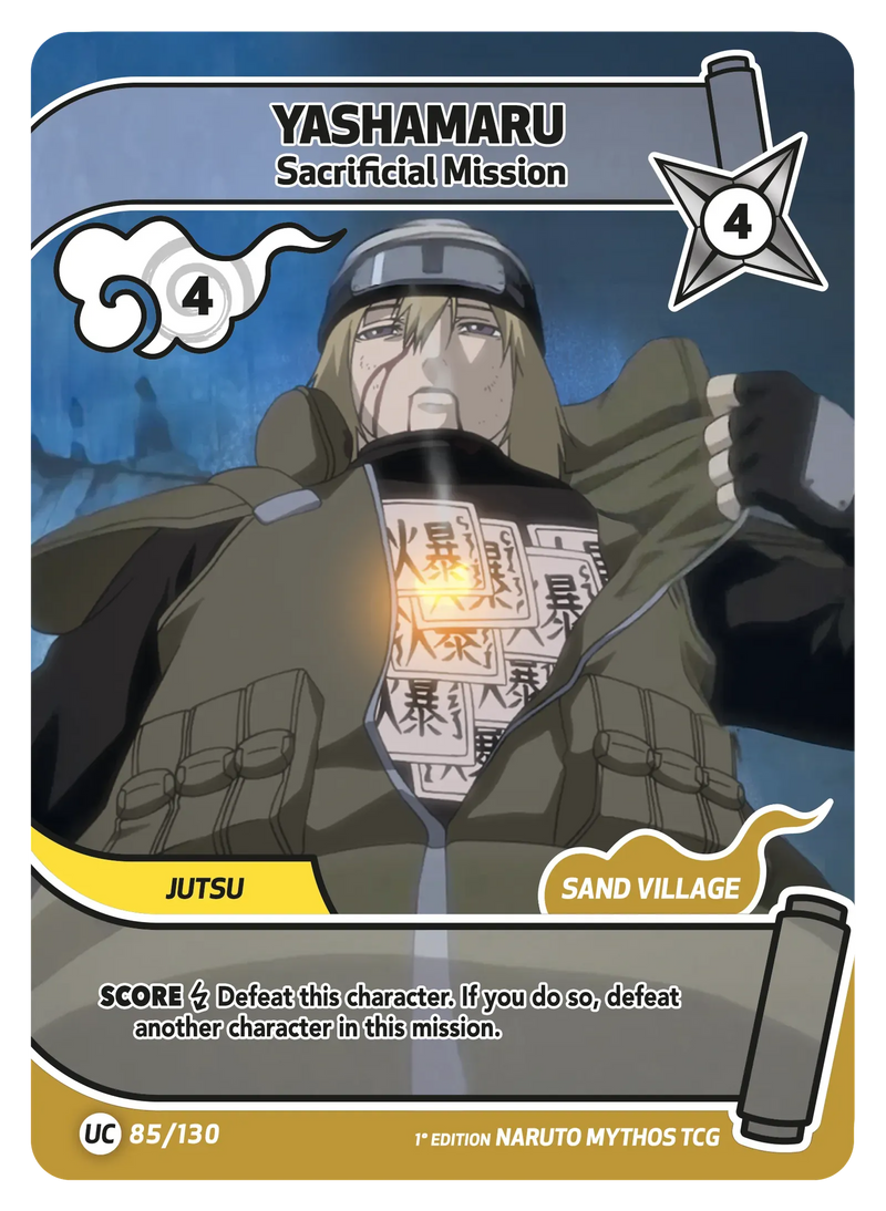 Image for Yashamaru — Sacrificial Mission (085/130) (KSH) - Naruto Mythos TCG