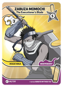 Image for Zabuza Momochi — Kubikiribōchō (086/130) (KSH) - Naruto Mythos TCG