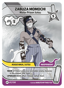 Image for Zabuza Momochi — Water Prison Jutsu (087/130) (KSH) - Naruto Mythos TCG