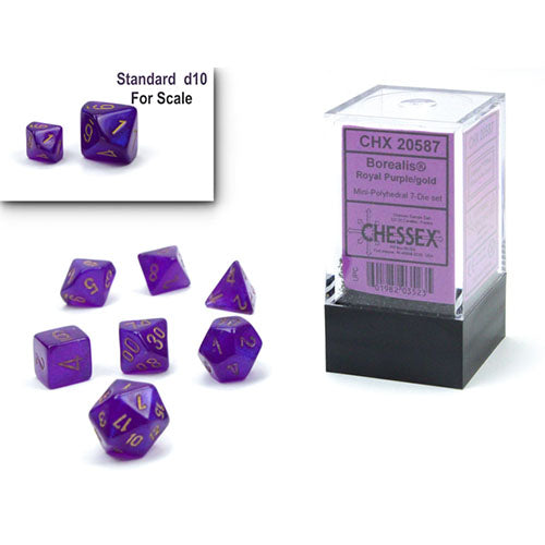 Chessex Dice - Mini Polyhedral 7 Die Set