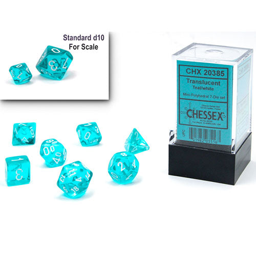 Chessex Dice - Mini Polyhedral 7 Die Set