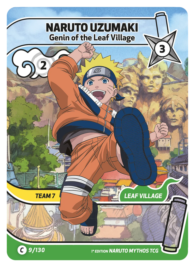 Image for Naruto Uzumaki — Genin of the Leaf Village (009/130) (KSH) - Naruto Mythos TCG