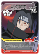 Image for Itachi Uchiha — Mangekyo Sharingan (091/130) (KSH) - Naruto Mythos TCG