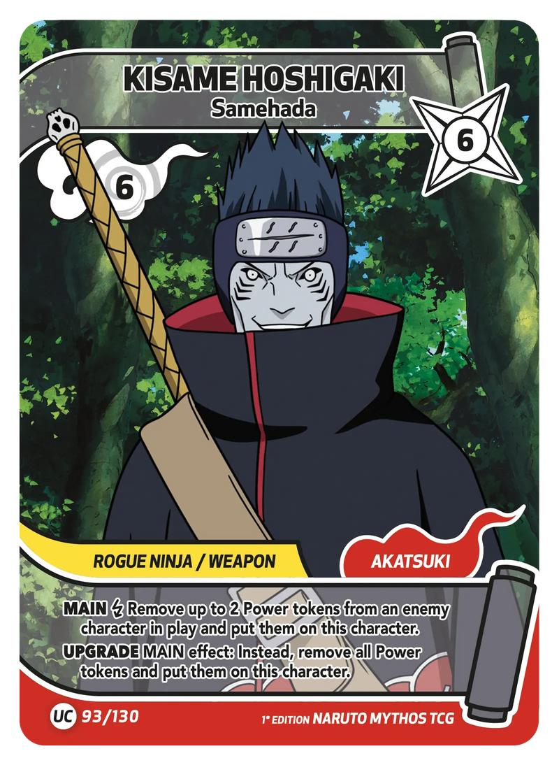 Image for Kisame Hoshigaki — Samehada (093/130) (KSH) - Naruto Mythos TCG