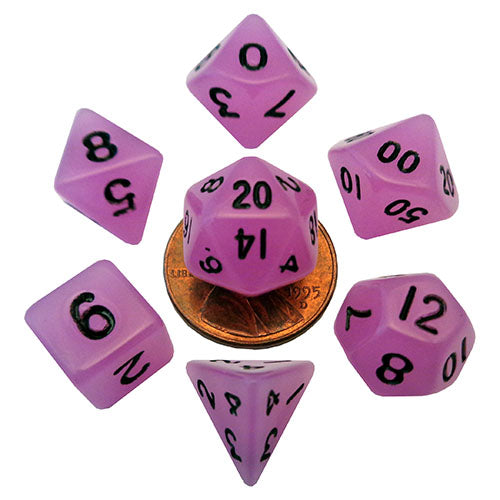 Fanroll - 10mm Mini Polyhedral Dice set