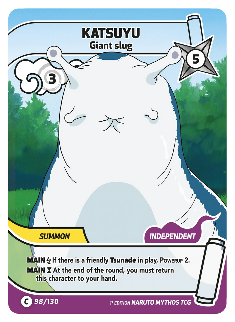 Image for Katsuyu — Giant Slug (098/130) (KSH) - Naruto Mythos TCG
