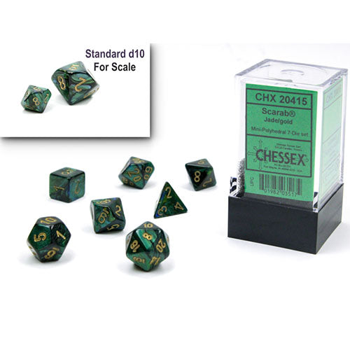 Chessex Dice - Mini Polyhedral 7 Die Set