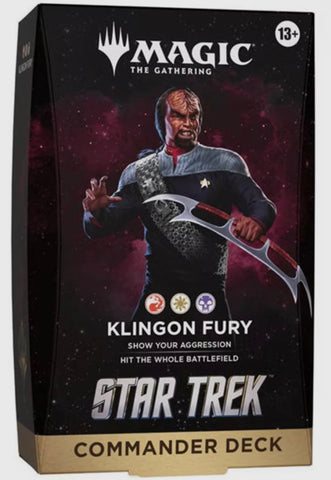 Star Trek Commander Deck - Klingon Fury Preorder