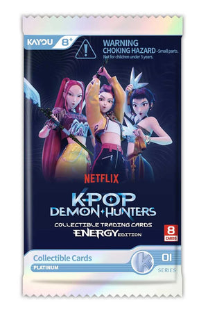 KPop Demon Hunters-Collectible Trading Cards-Energy Edition Foil Blister