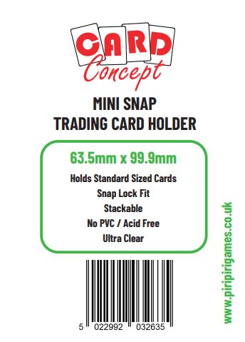 Card Concept - Mini Snap Holder