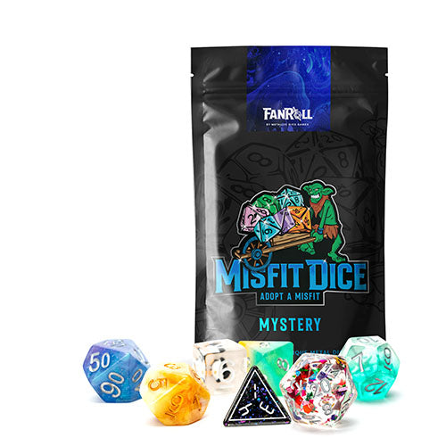 Fanroll - Mystery Misfit Resin Polyhedral Dice Set