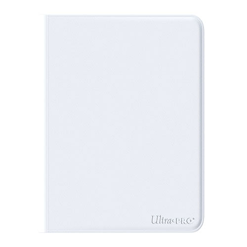Ultra PRO: 9-Pocket Zippered PRO-Binder - Vivid (White)