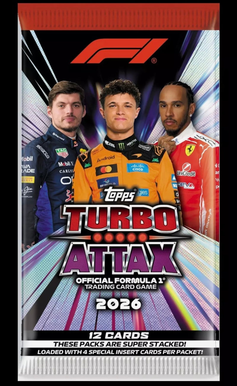 Topps Turbo Attax Formula 1 2026 - Booster Pack
