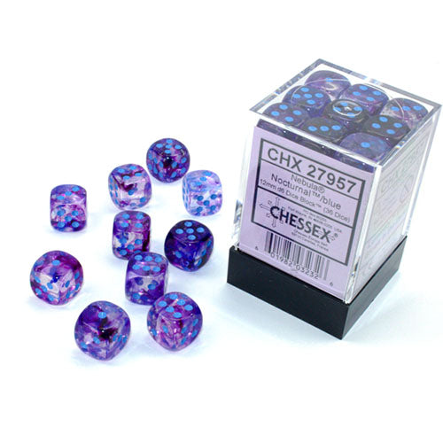 Chessex Dice - D6 Dice Block 12mm (36 Dice)