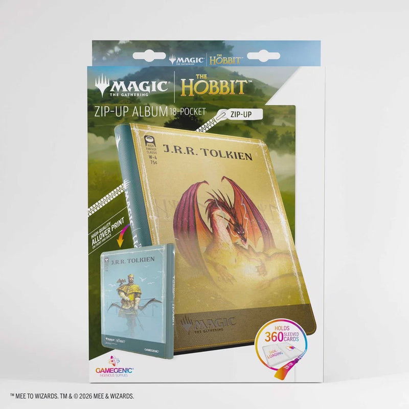 Magic: The Gathering The Hobbit Zip-Up Album 18-Pocket