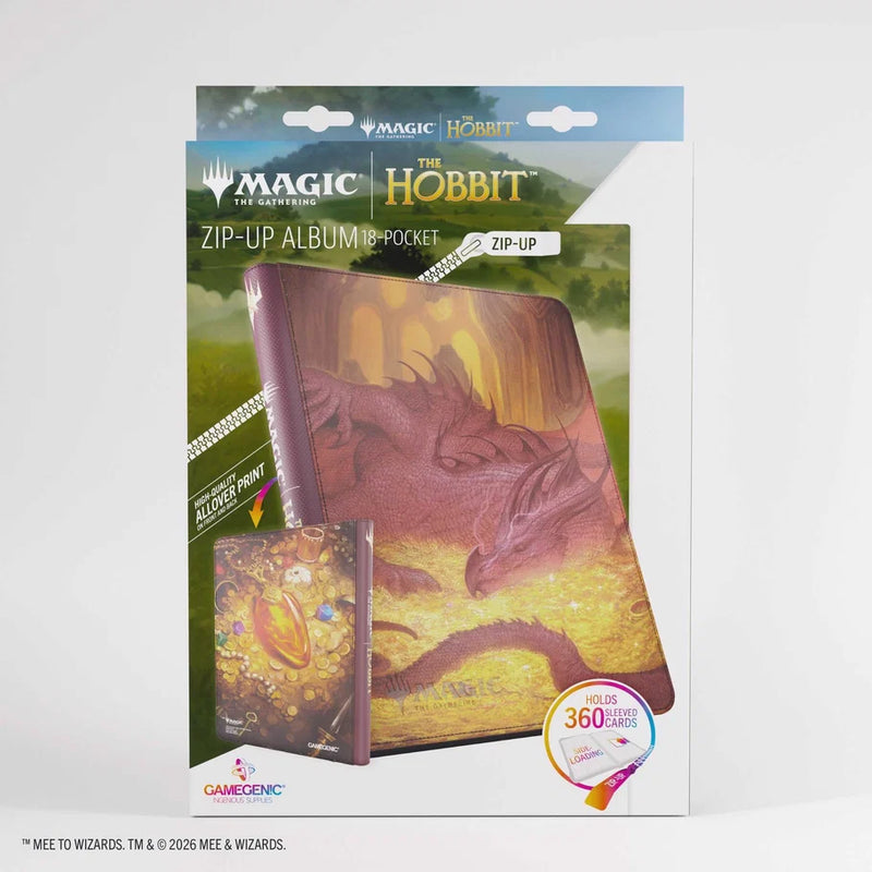 Magic: The Gathering The Hobbit Zip-Up Album 18-Pocket