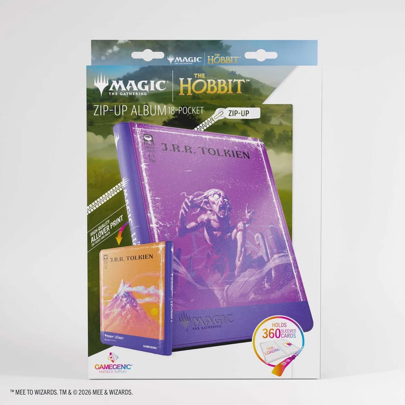 Magic: The Gathering The Hobbit Zip-Up Album 18-Pocket